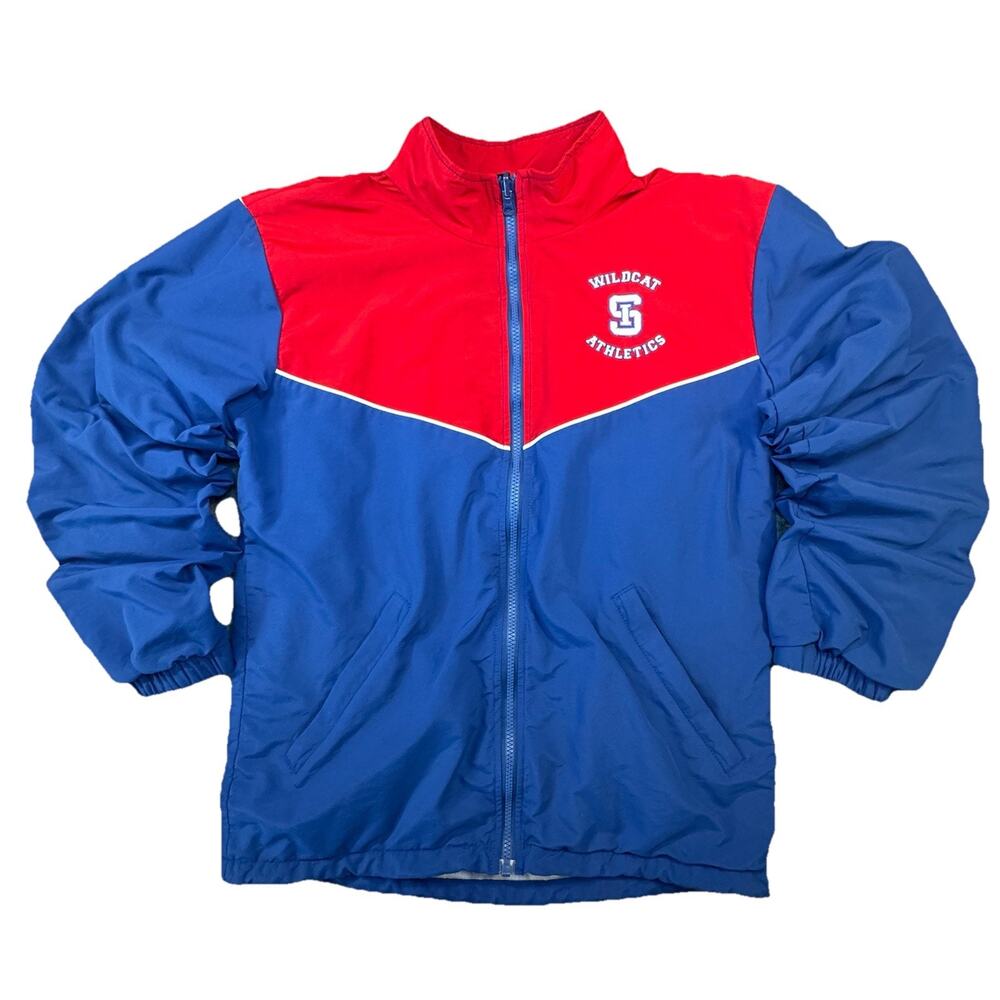 Vintage Boathouse St Ignatius Wildcats Jacket USA Mens S Spellout -444